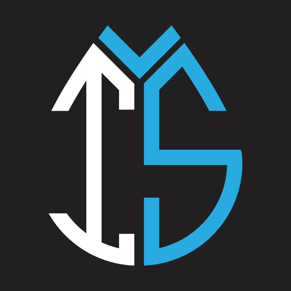 IS letter logo design.IS creative initial IS letter logo design. IS creative initials letter logo concept. vector