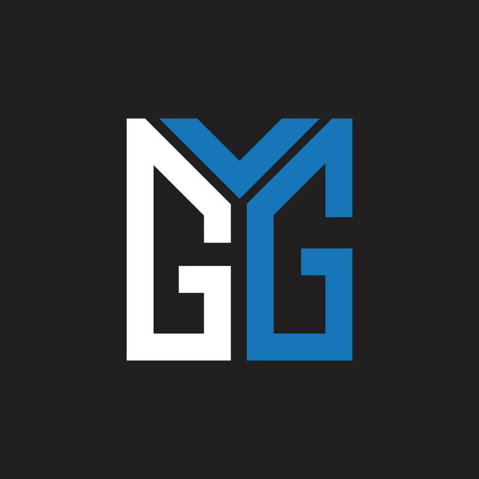 GG letter logo design.GG creative initial GG letter logo design. GG creative initials letter logo concept. vector