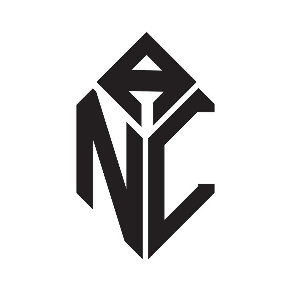 ANL letter logo design.ANL creative initial ANL letter logo design. ANL creative initials letter logo concept. vector