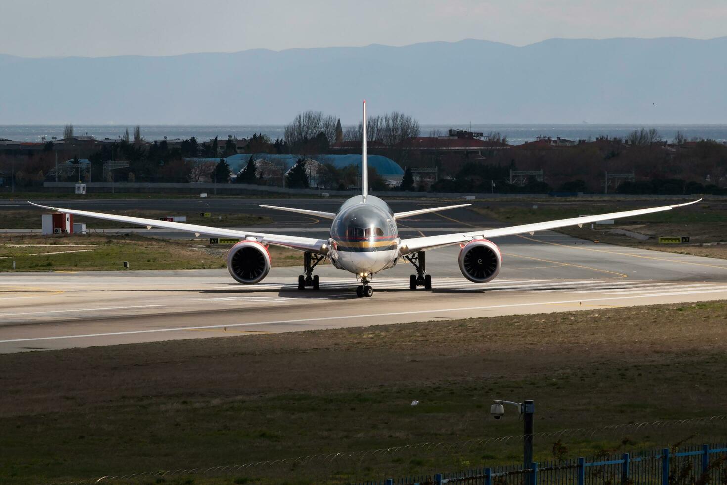 Royal Jordanian Airlines Boeing 787-8 JY-BAB passenger plane departure at Istanbul Ataturk Airport photo