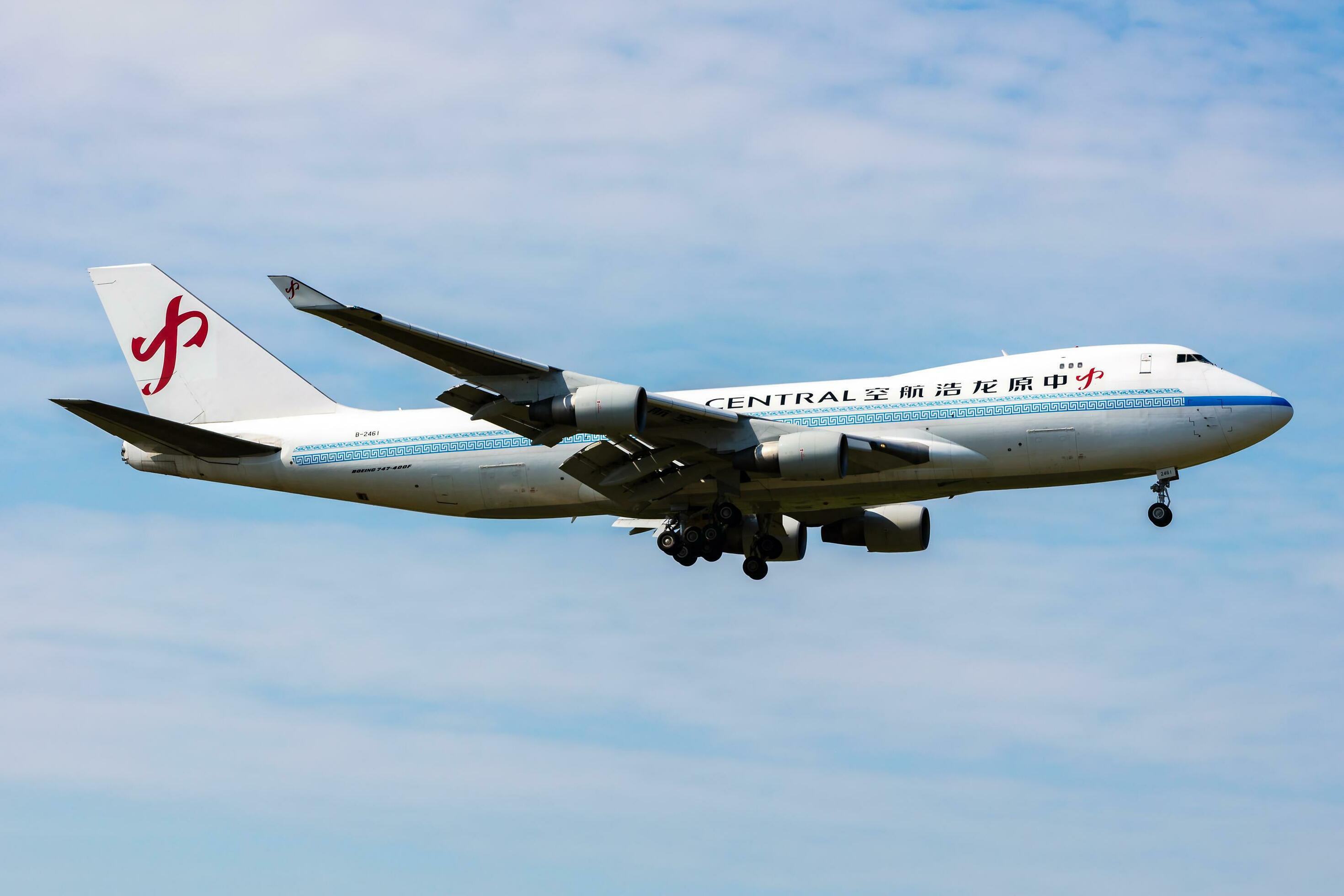 航空機・ヘリコプター 117China Airlines Boeing 747-400 Cargo Air China Cargo Boeing 747-400