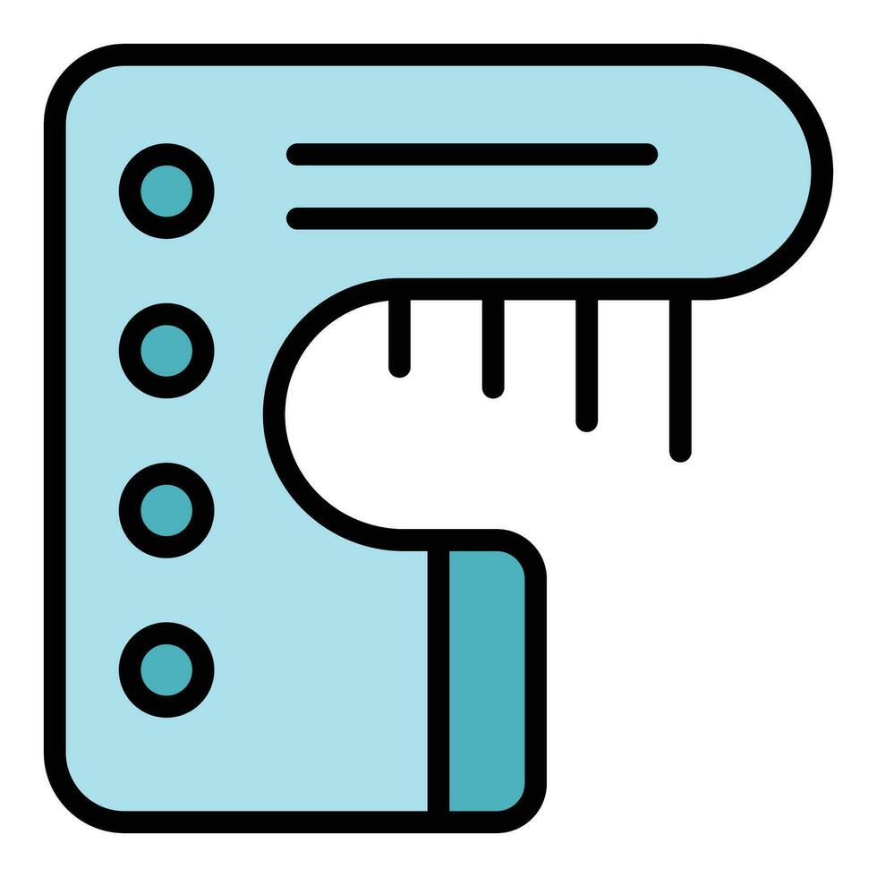 Modern dryer icon vector flat