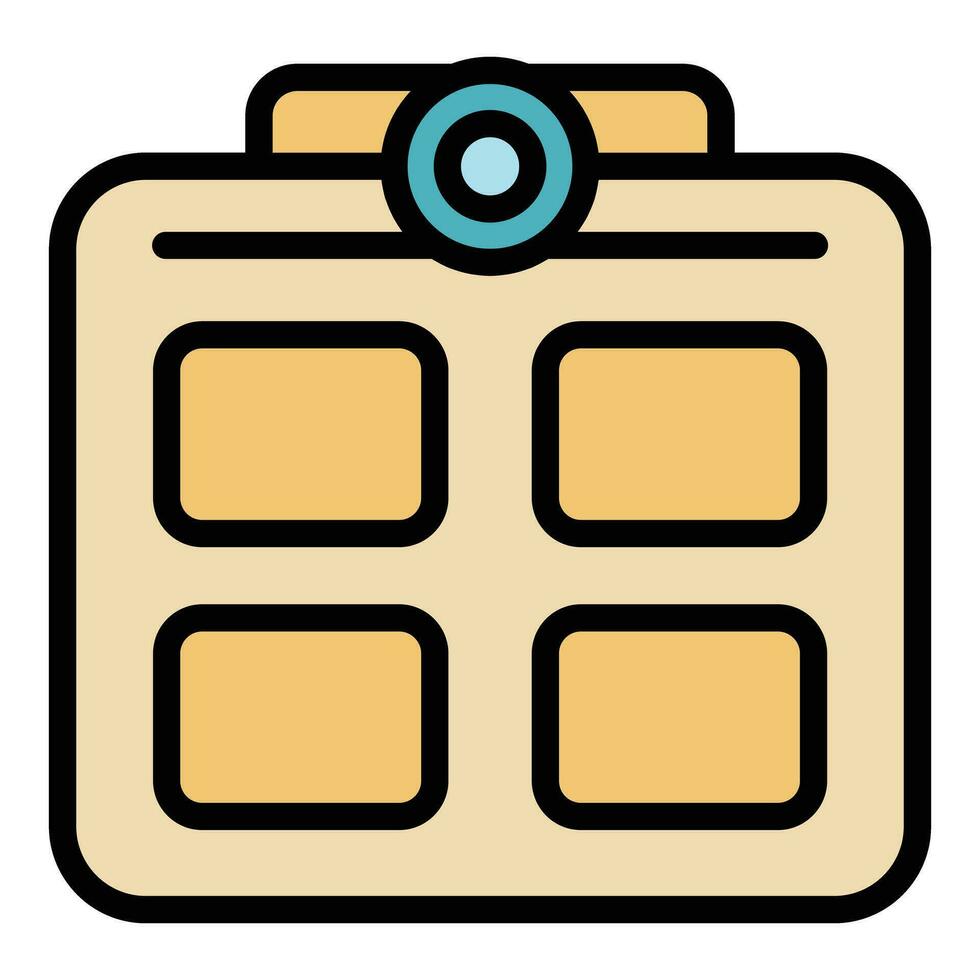 Group webinar icon vector flat