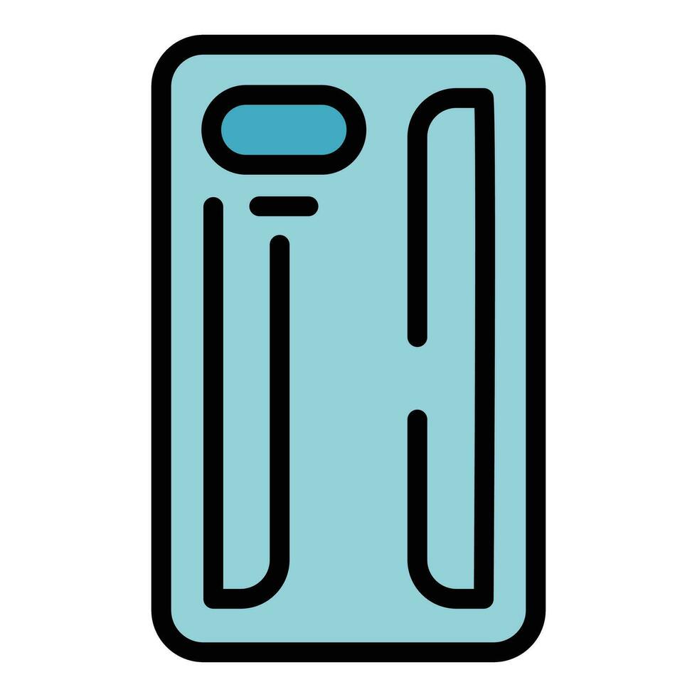 Screen smartphone case icon vector flat