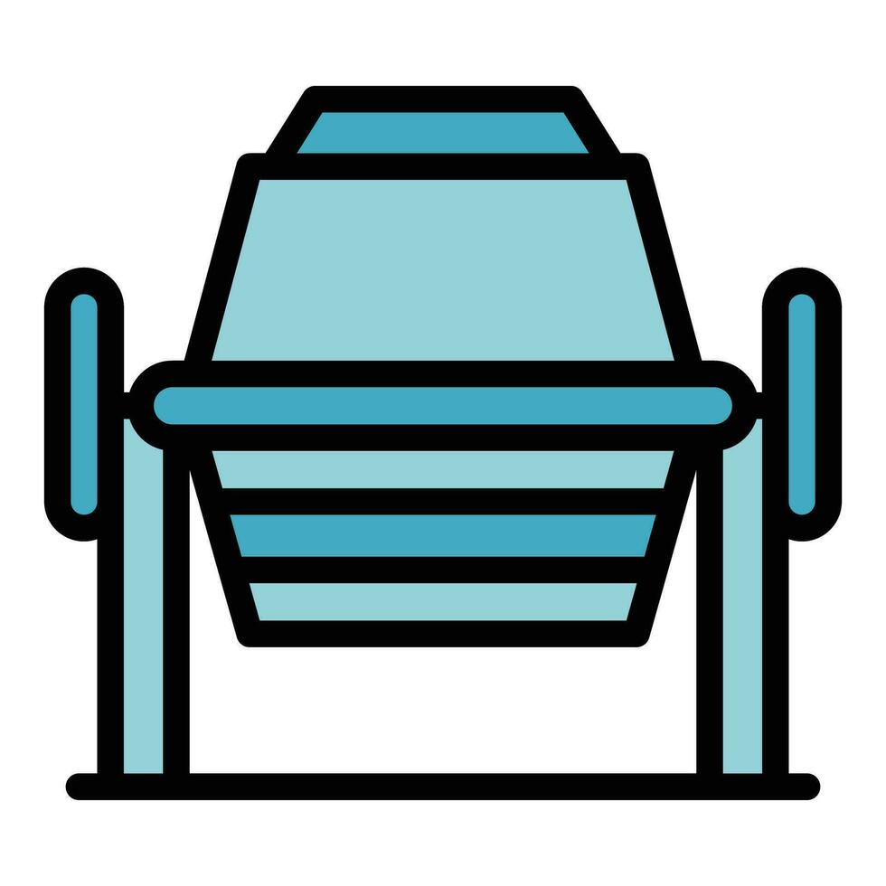 Mixer tool icon vector flat