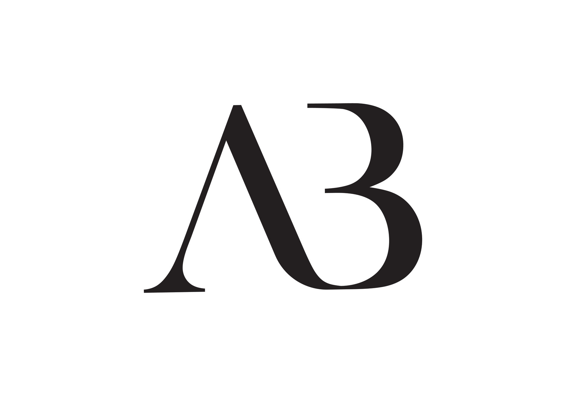 this is a creative AB letter icon design for your business 27559406