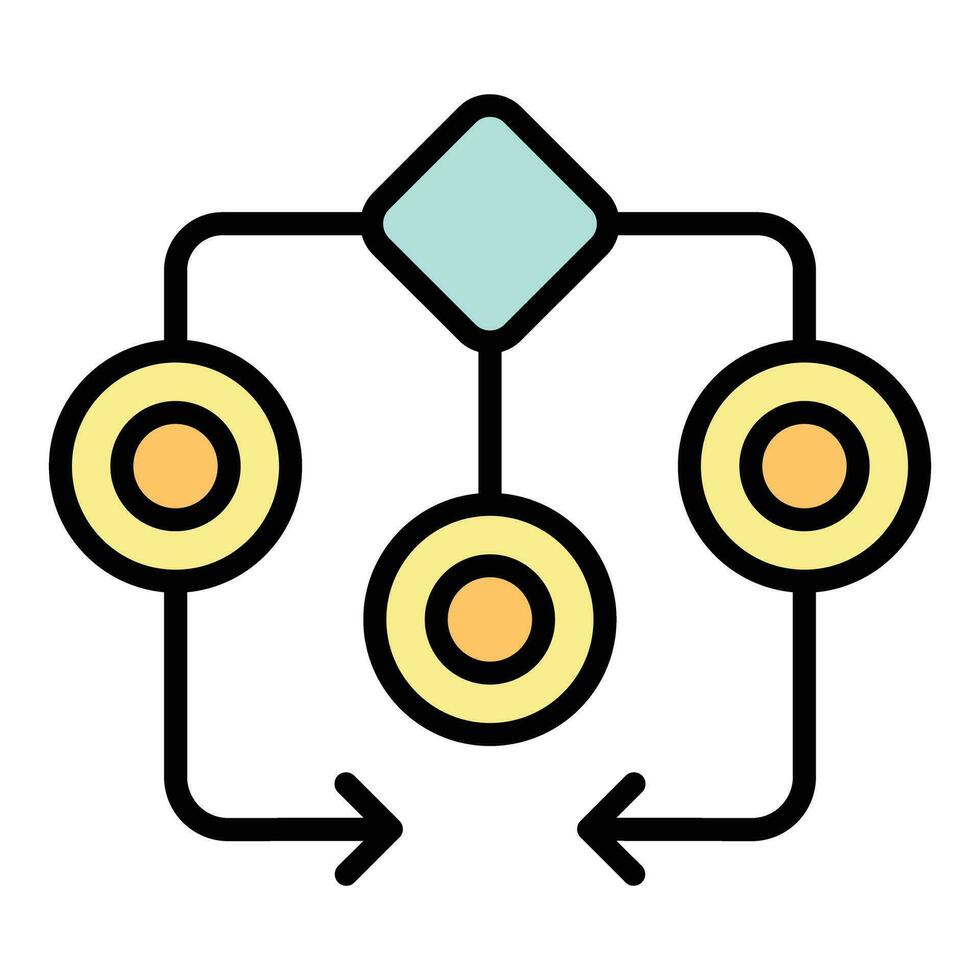 Workflow progess icon vector flat