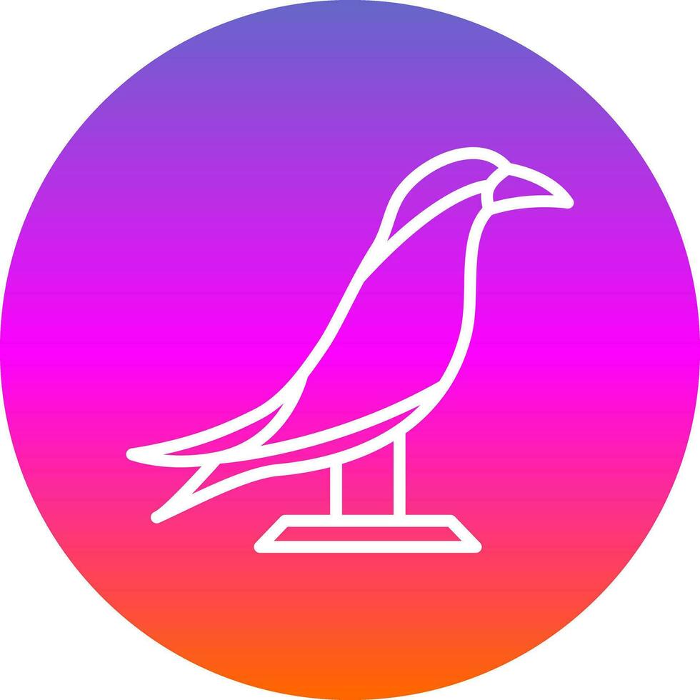 ártico golondrina de mar en vuelo vector icono diseño