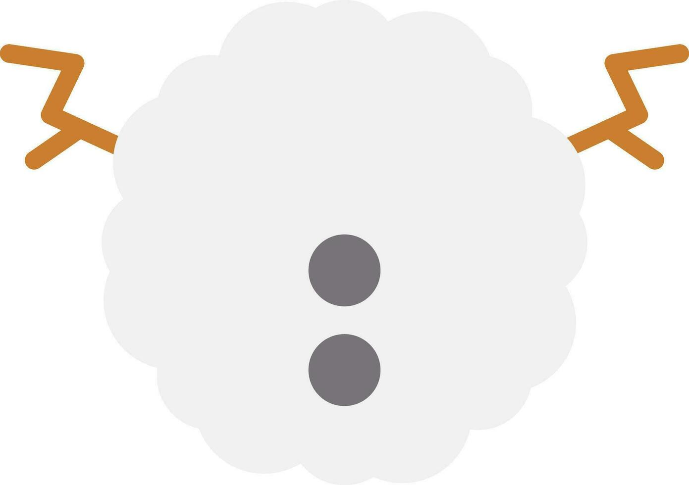 Snowball Vector Icon Design