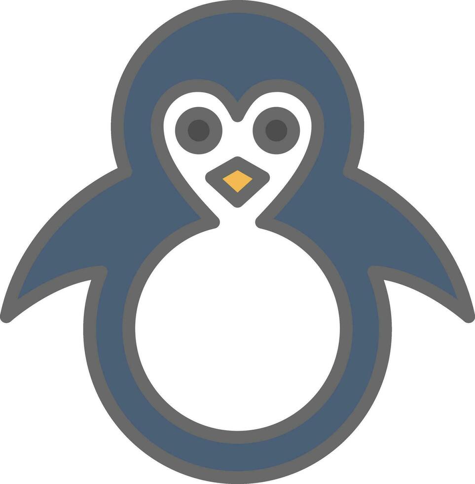 Penguin Vector Icon Design
