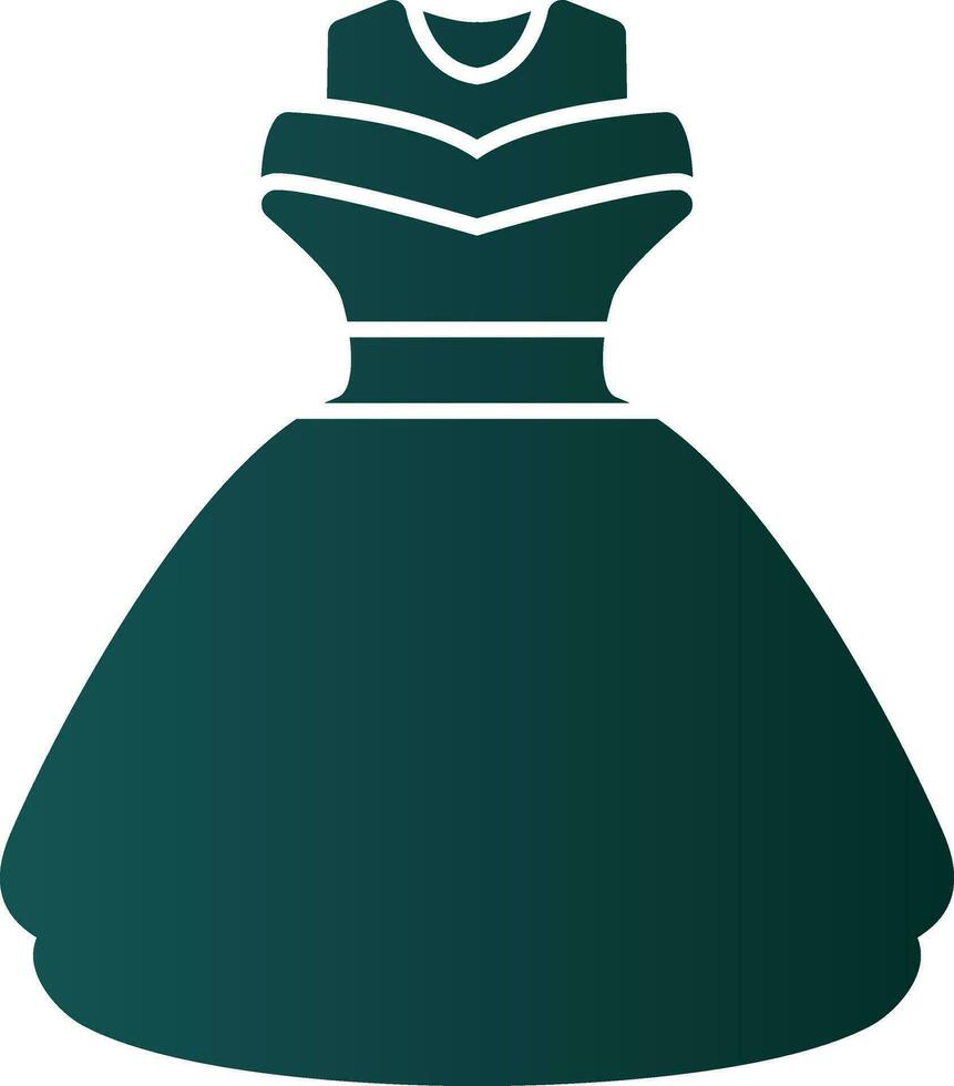 Aurora-inspired fashion Vector Icon Design