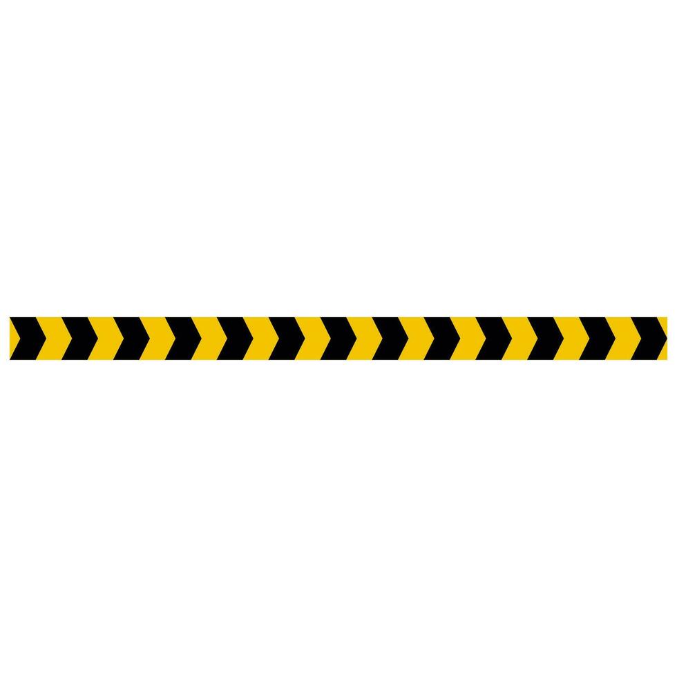 Caution tape. yellow warning lines danger. vector