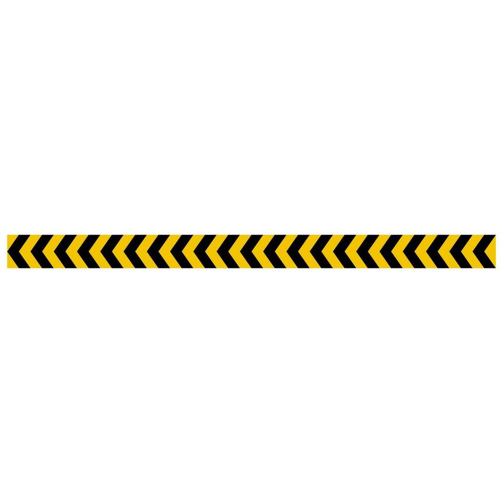 Caution tape. yellow warning lines danger. vector