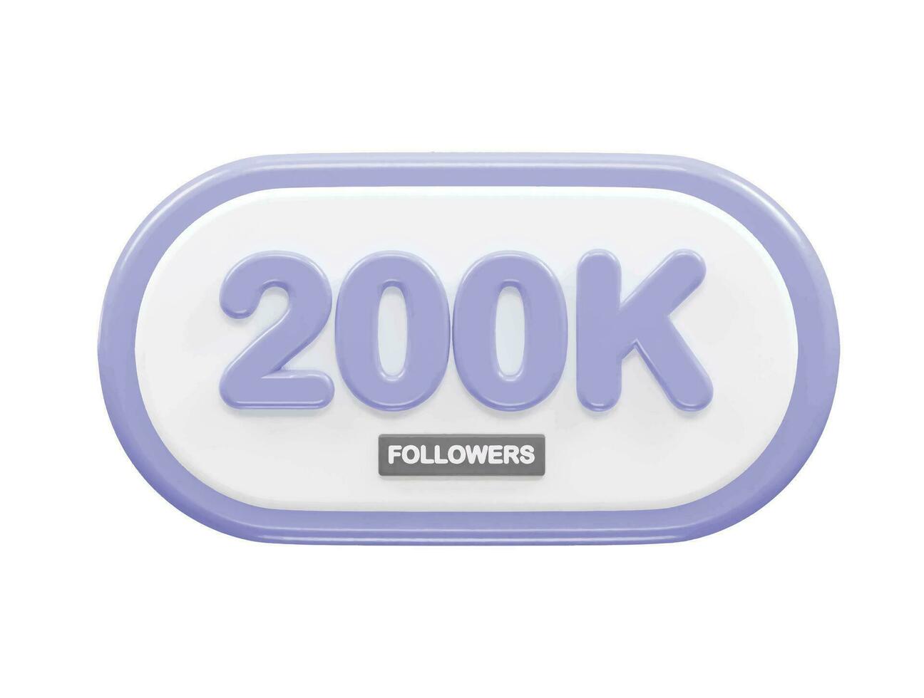 200k text effect vector element