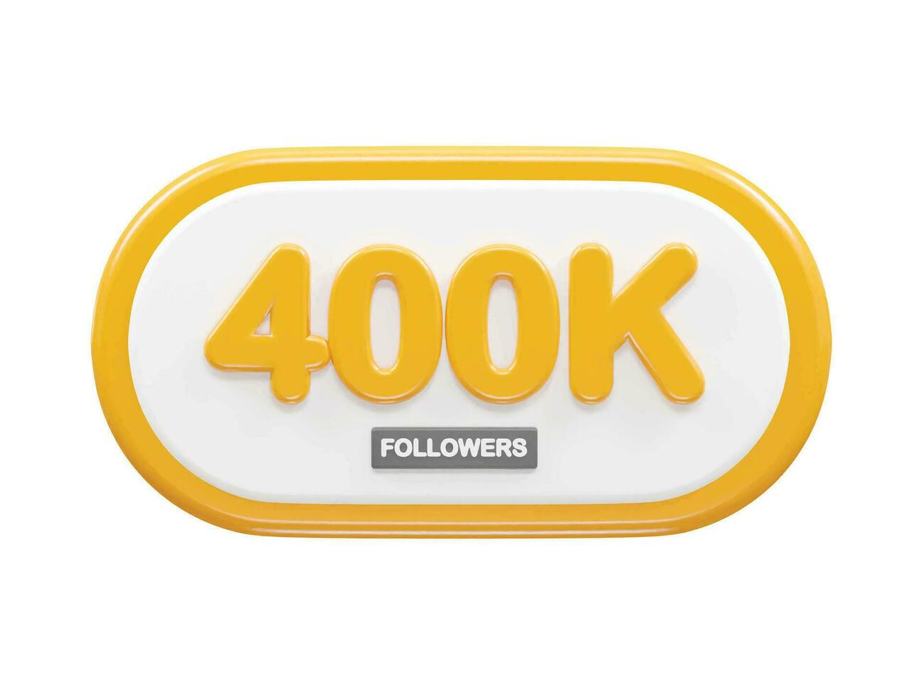 400k text effect vector element
