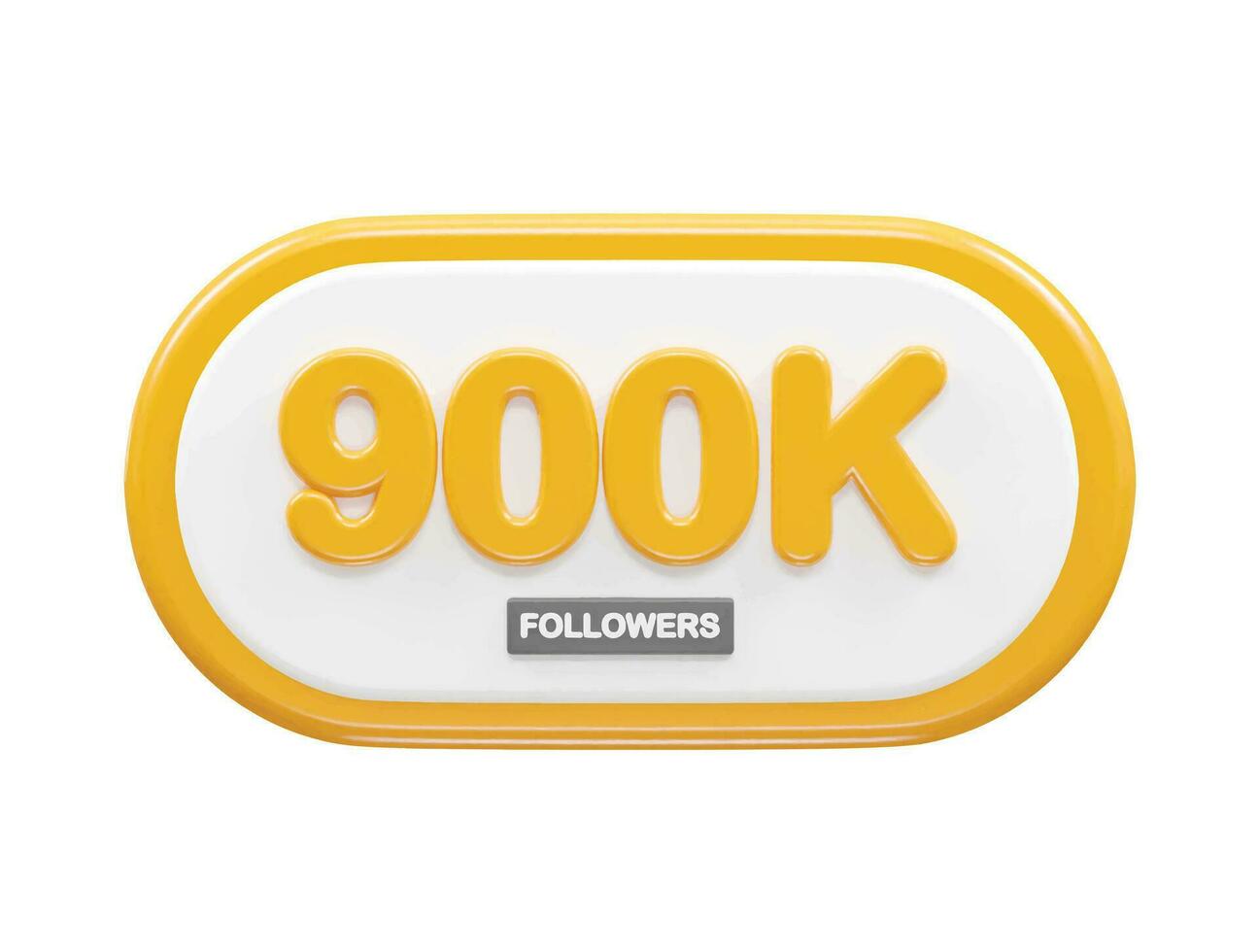 900k text effect vector element