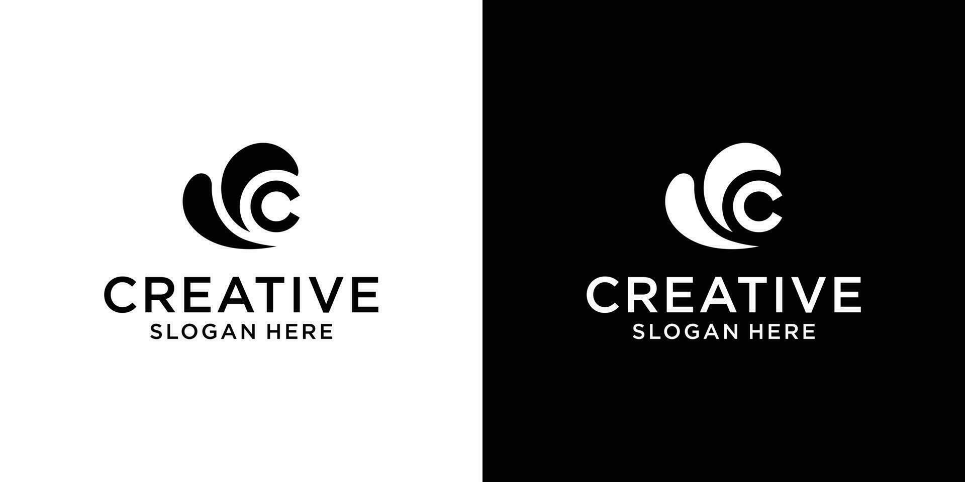 Letter c Logo design concept vector