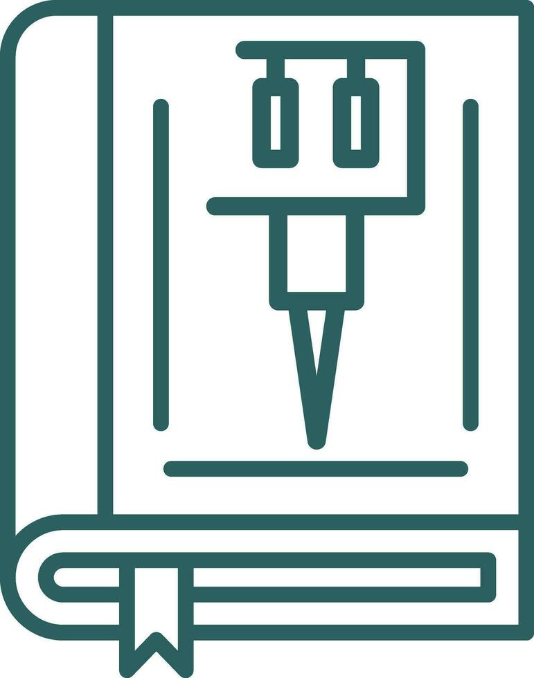 Book Vector Icon Design
