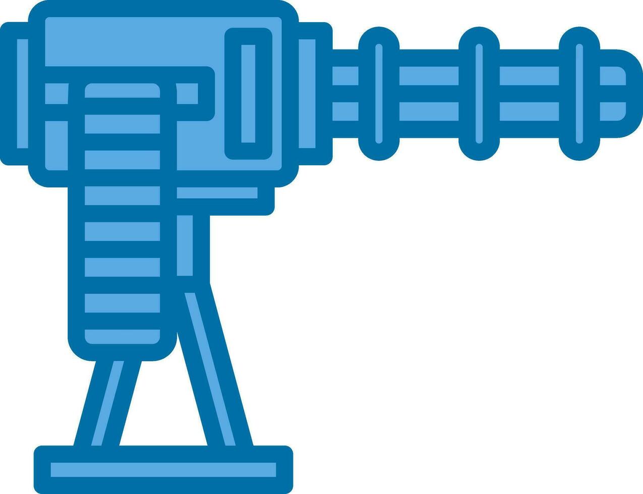 Machine Gun Vector Icon Design