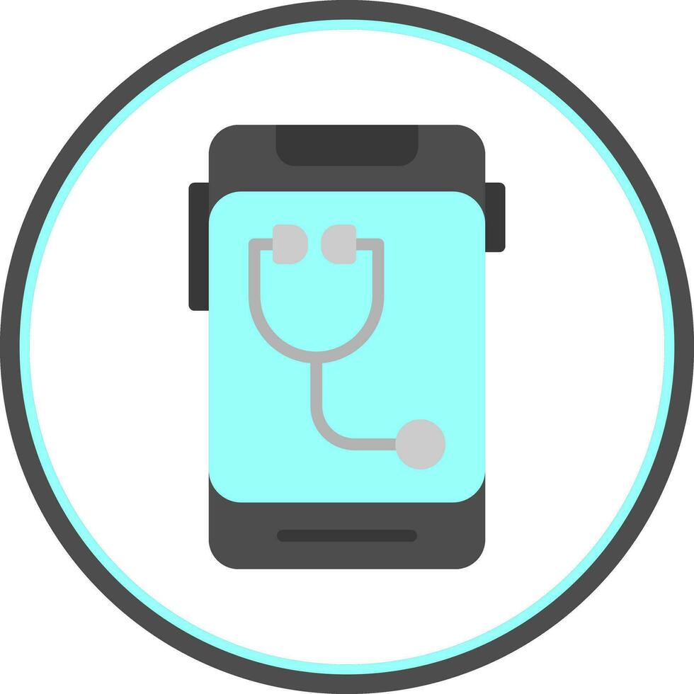 Telemedicine Vector Icon Design