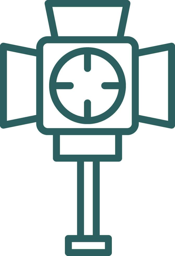 Reflector Vector Icon Design