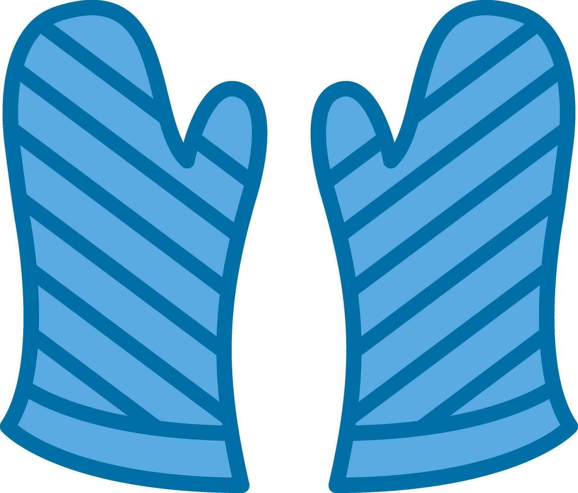 Mittens Vector Icon Design