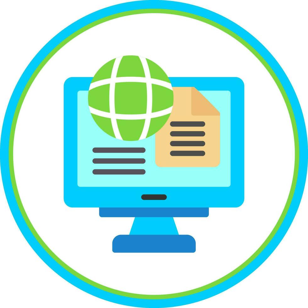 Portal Vector Icon Design