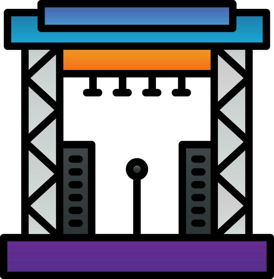 Concert Vector Icon Design