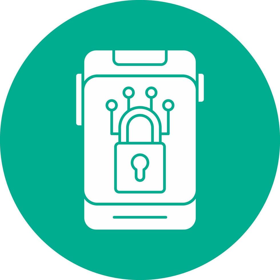 Cyber Security Vector Icon Design