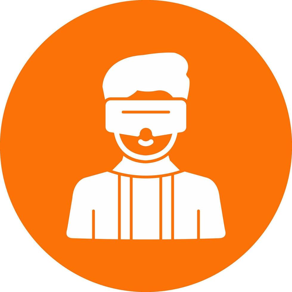 Virtual Reality Vector Icon Design