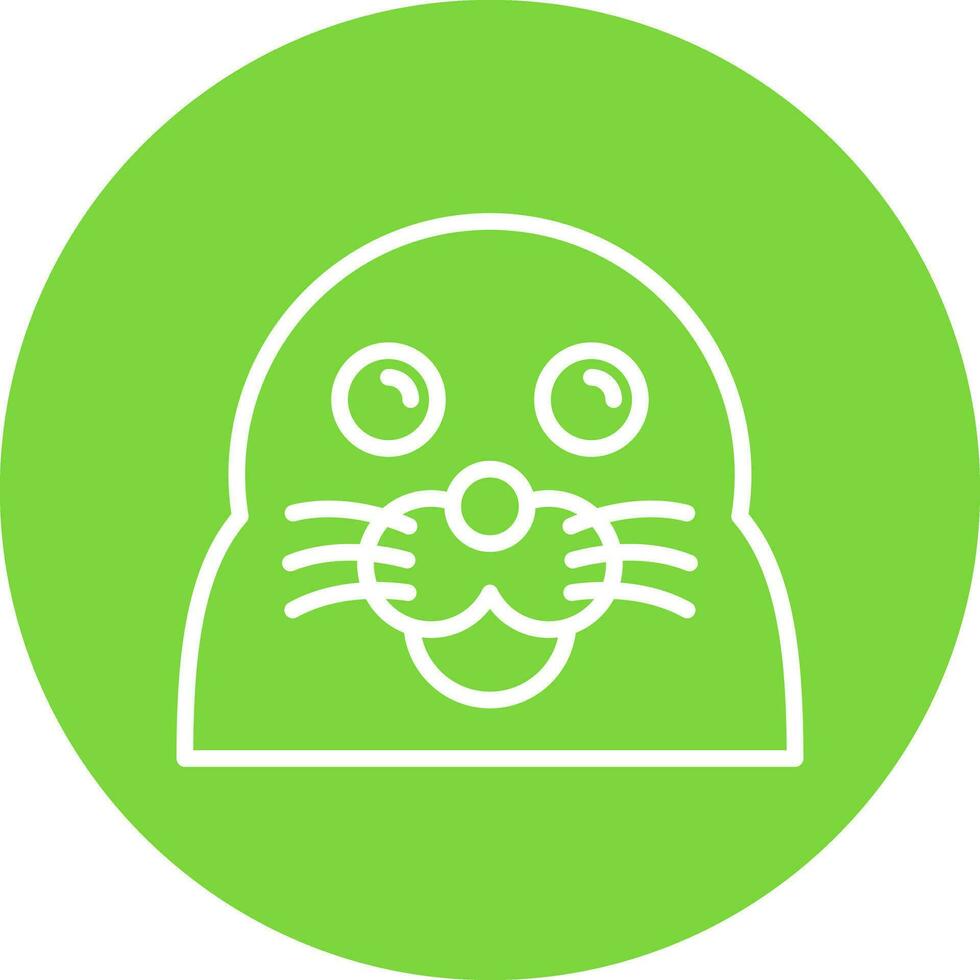 Seal Vector Icon Design