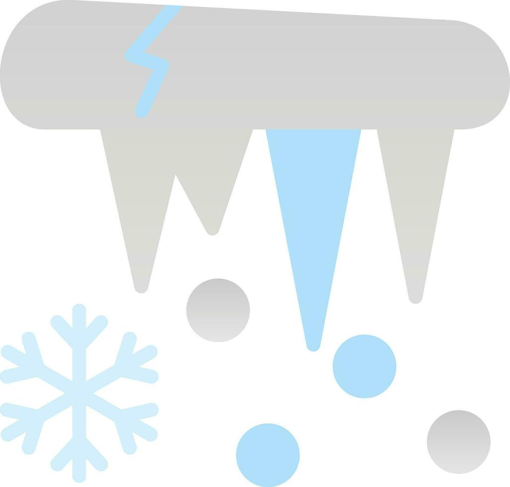 Icicle Vector Icon Design