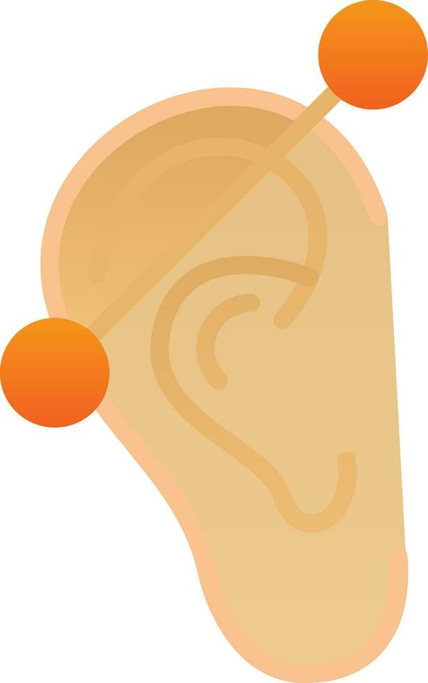 Piercing Vector Icon Design