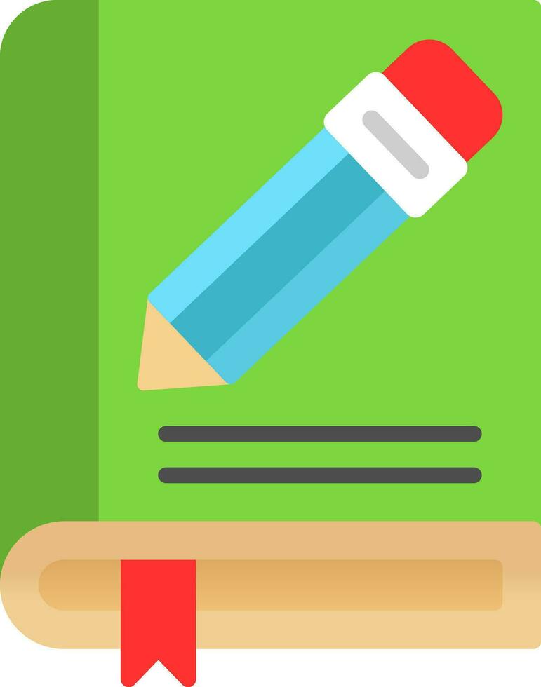 Sketchbook Vector Icon Design