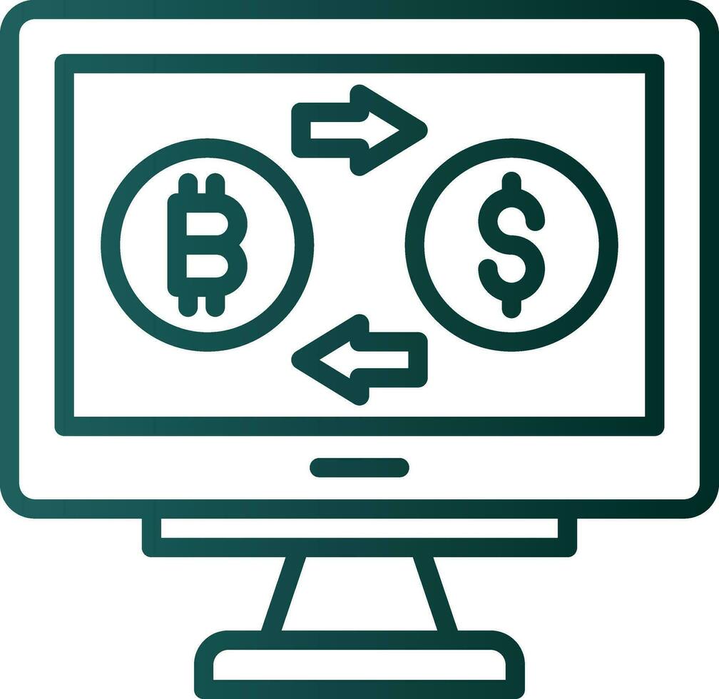 Cryptocurrency Vector Icon Design