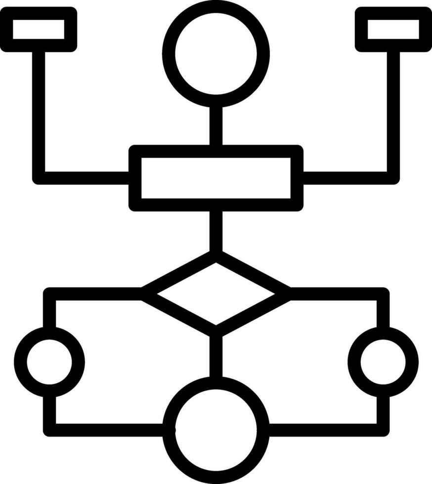Flow Chart Vector Icon Design 27562525 Vector Art at Vecteezy