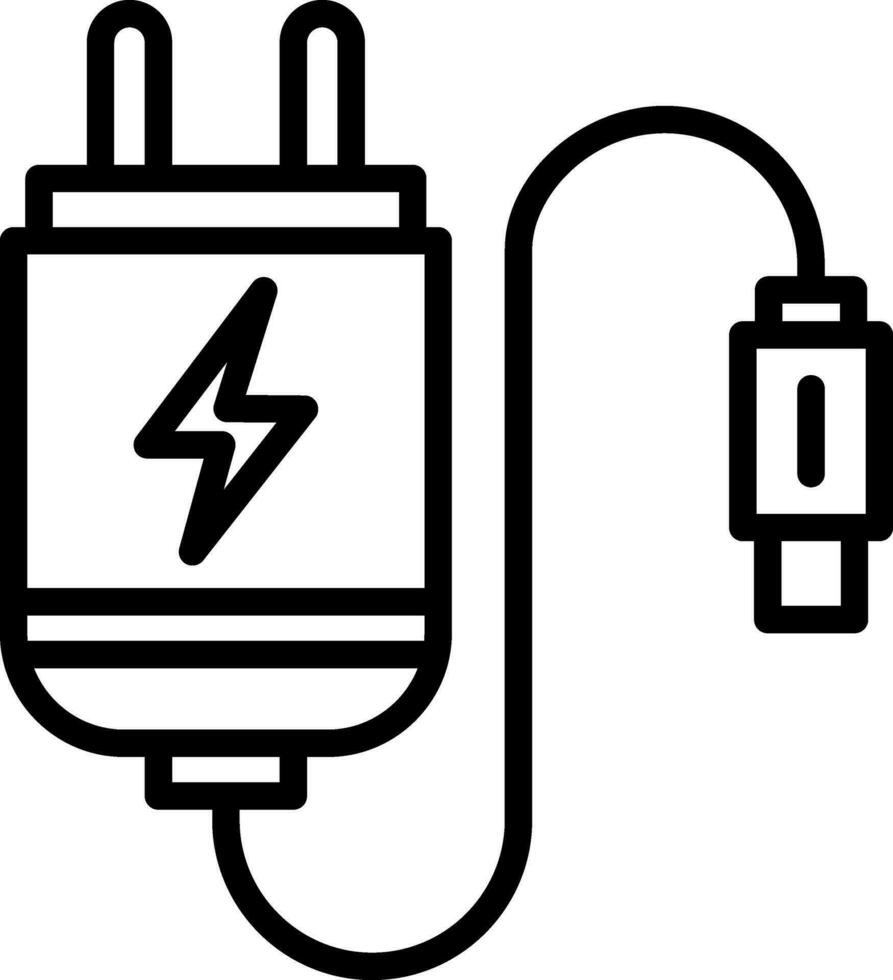 Charger Vector Icon Design