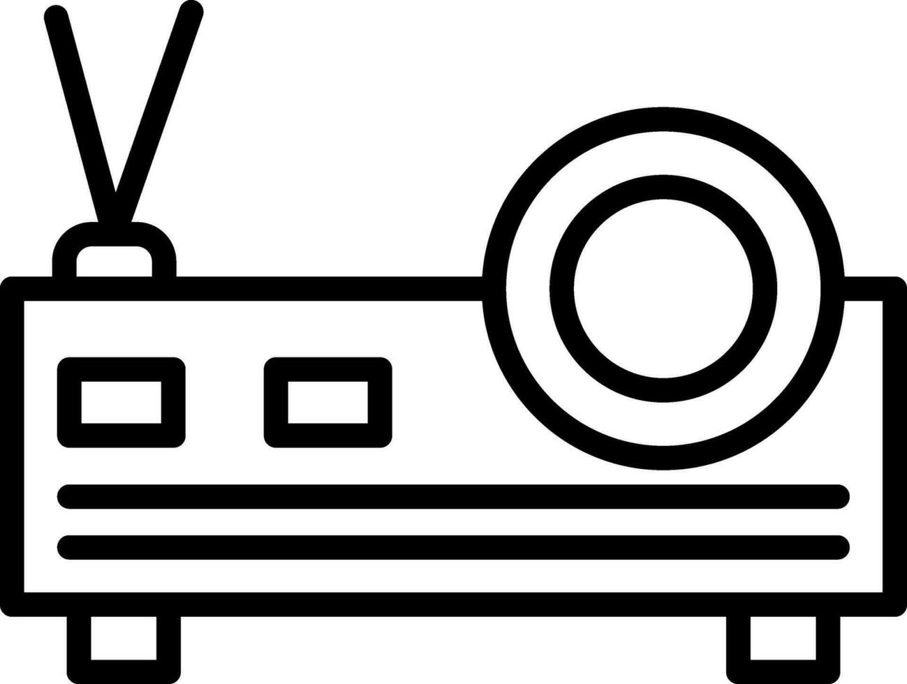 Projector Vector Icon Design