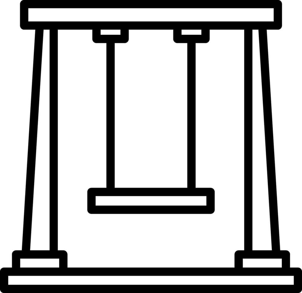 Swing Vector Icon Design