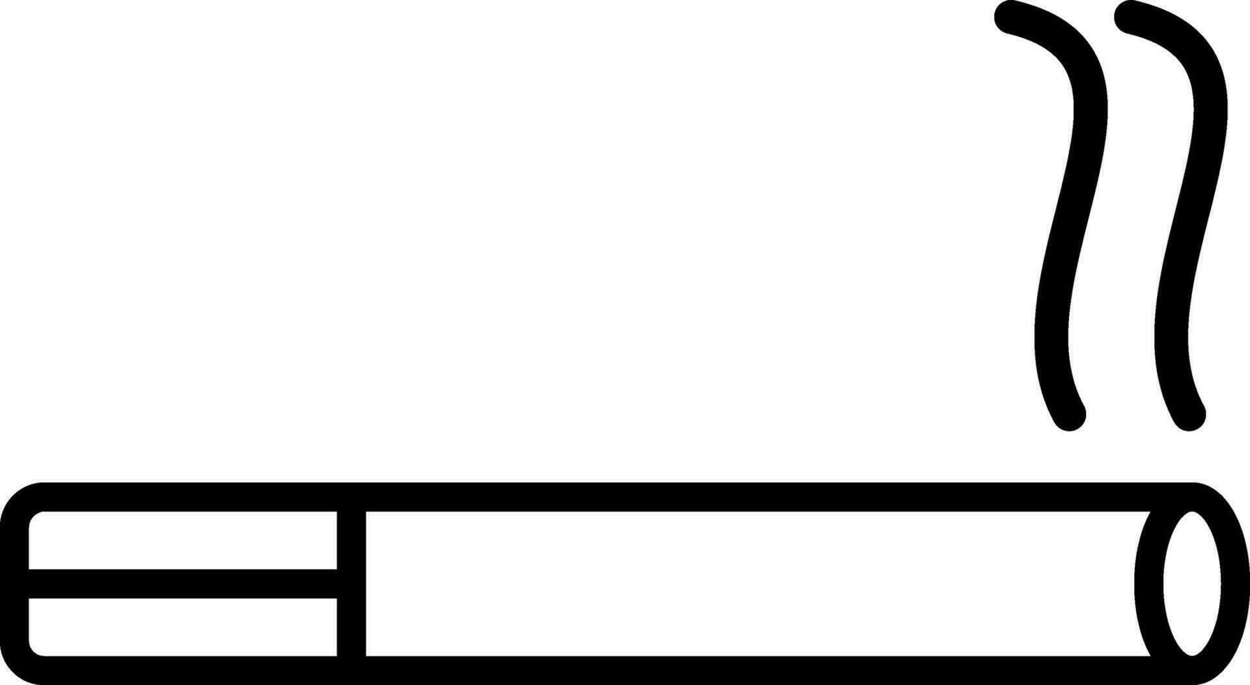 Cigarette Vector Icon Design