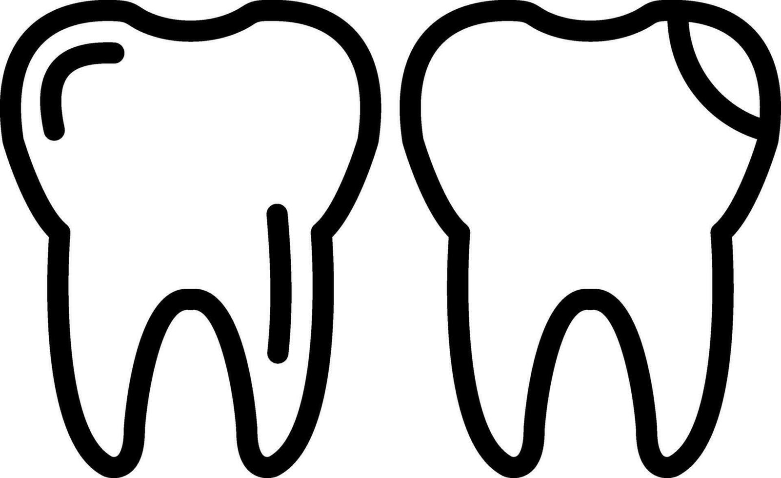 Tooth Vector Icon Design