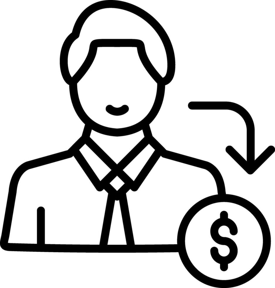 Salary Vector Icon Design