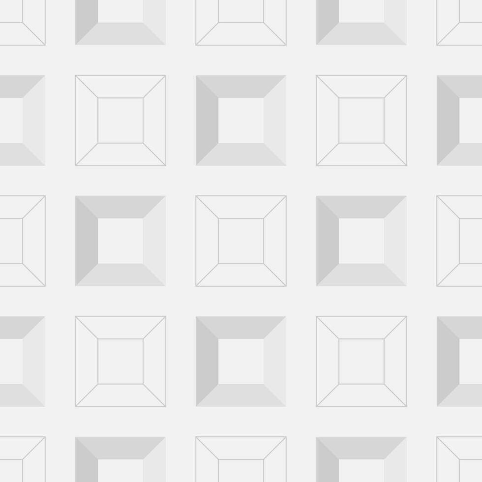 Embossed Squares Seamless Pattern vector