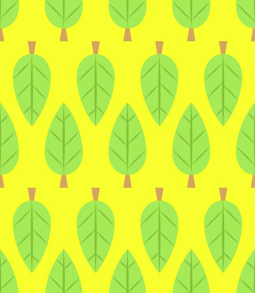 Leaves Seamless Pattern vector