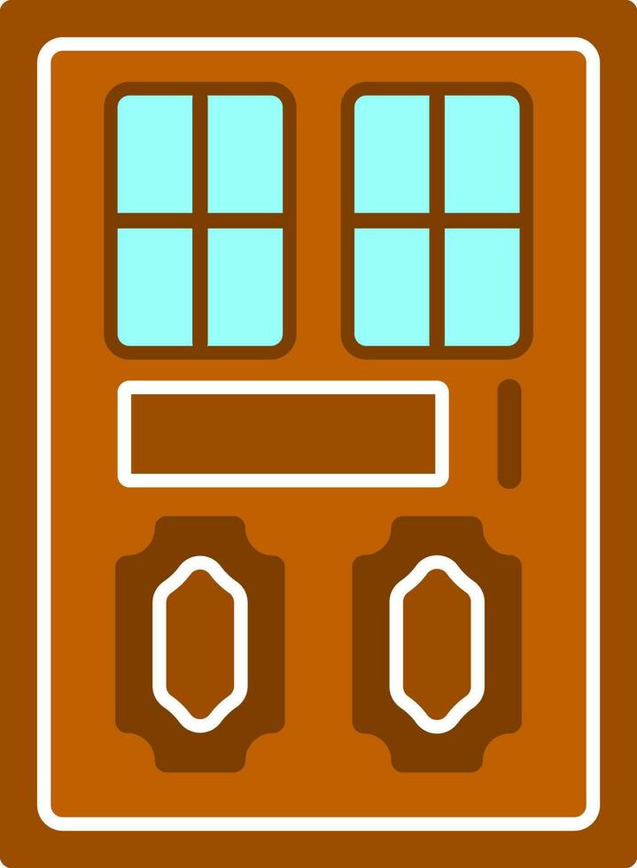 Door Vector Icon Design