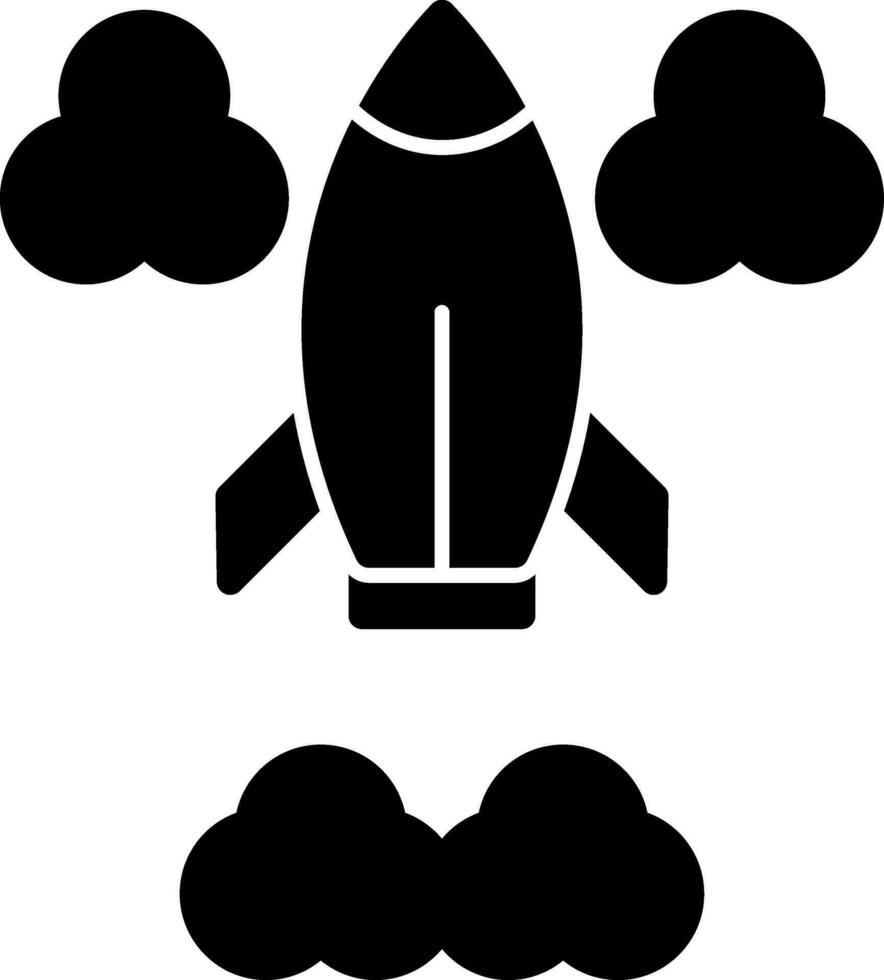 Rocket Vector Icon Design