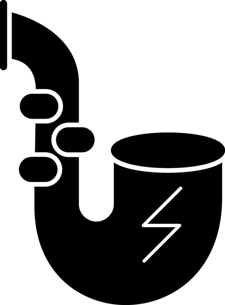 Electronic Pipe Vector Icon Design