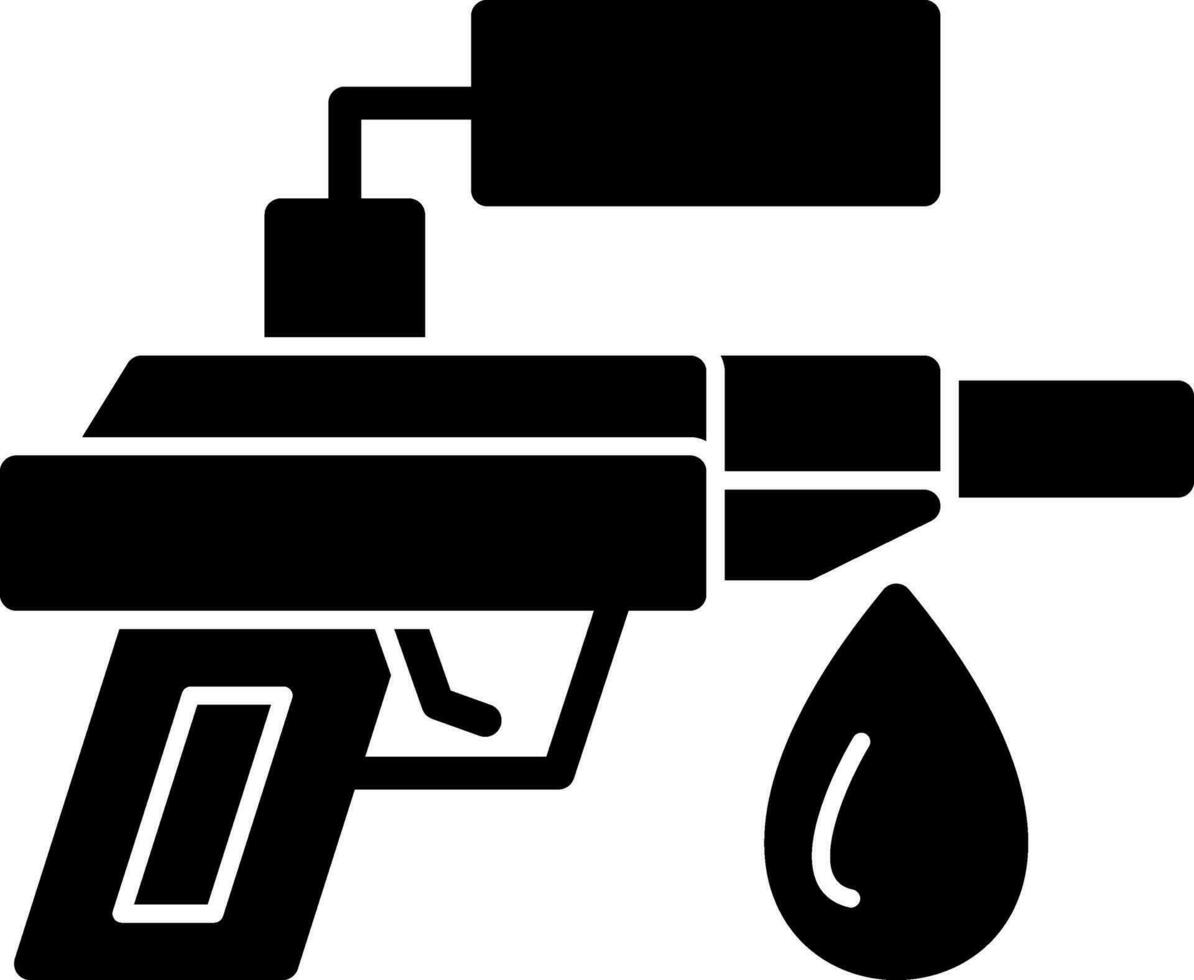 Water Gun Vector Icon Design