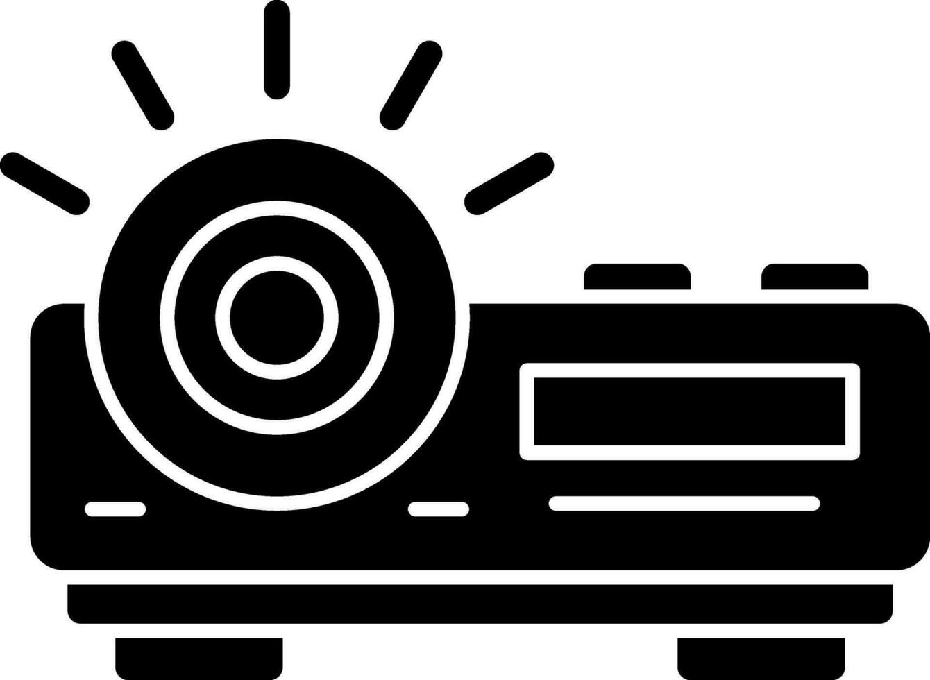 Projector Vector Icon Design