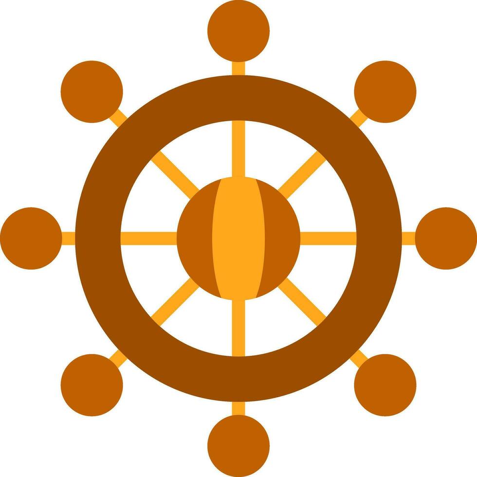 Rudder Vector Icon Design